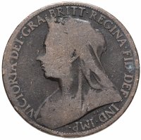 Купить Великобритания 1 пенни (penny) 1898