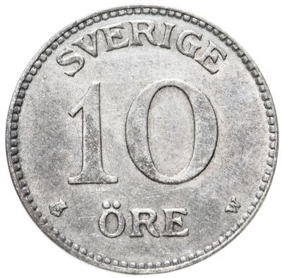 купить Швеция 10 эре (ore) 1919