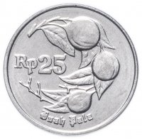 Купить Индонезия 25 рупий (rupiah) 1992