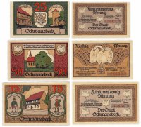 Купить Германия (разные земли) набор из 3-х нотгельдов 1918-1922
