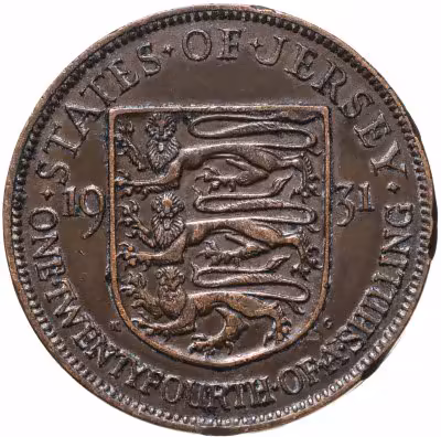 купить Джерси 1/24 шиллинга (shilling) 1931