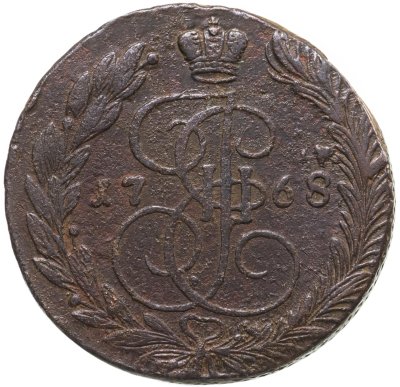 купить 5 копеек 1768 ЕМ орёл 1770-1777, нового образца