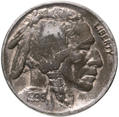 купить США 5 центов 1936 "Buffalo Nickel"