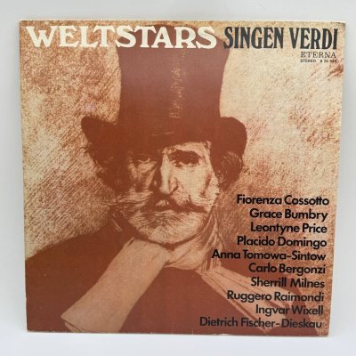 купить Грампластинка "Weltstars. Singen Verdi.", LP, EX (excellent), Eterna, композитный материал, картон, СССР, 1976 г.