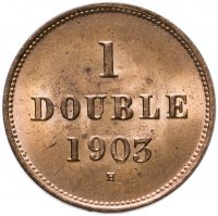 купить Гернси 1 дубль (double) 1903