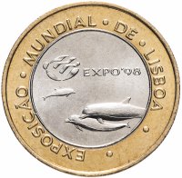 купить Португалия 200 эскудо (escudos) 1997 "Лиссабон ЭКСПО, 1998"