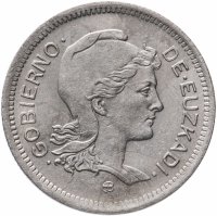 Купить Испания 1 песета 1937