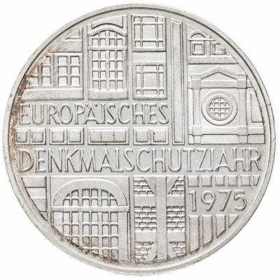 купить Германия 5 марок 1975 Европейский год охраны памятников