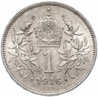 Купить Австро-Венгрия 1 крона 1916 для Австрии