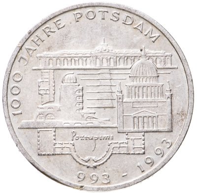 купить Германия, ФРГ 10 марок (deutsche mark) 1993 "1000 лет городу Потсдам"