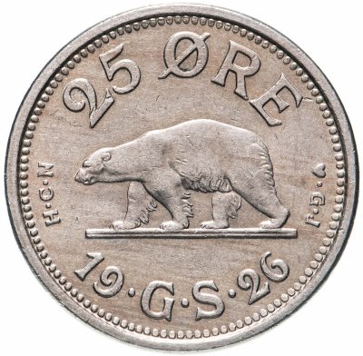 купить Гренландия 25 эре 1926