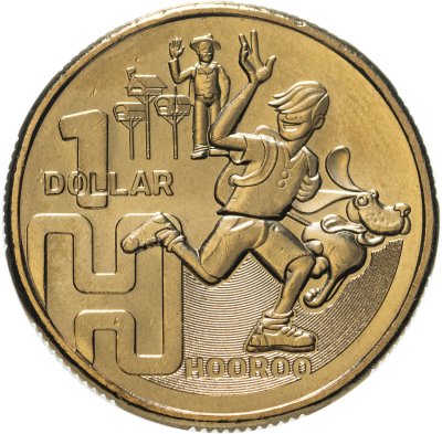 купить Австралия 1 доллар 2022 "Буква H"