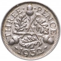 купить Великобритания 3 пенса (pence) 1932