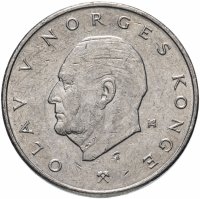 купить Норвегия 5 крон (kroner) 1974-1988, случайная дата