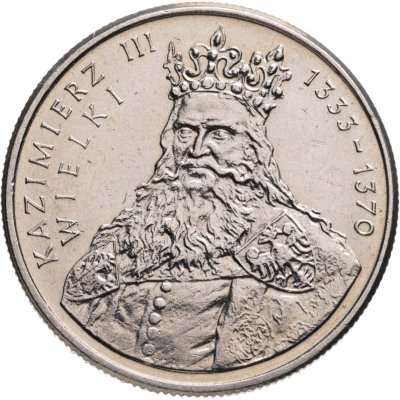 купить Польша 100 злотых (zlotych) 1987 "Польские правители - Король Казимир III Великий"