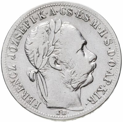 купить Венгрия 1 форинт (forint) 1883