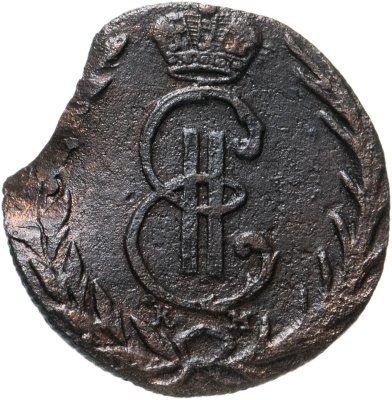 купить денга 1769 КМ сибирская монета