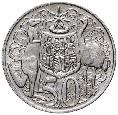 купить Австралия 50 центов 1966