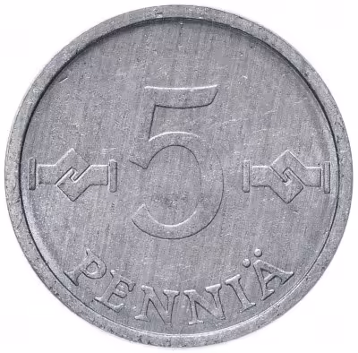 купить Финляндия 5 пенни 1984