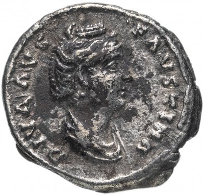 купить Римская империя, Фаустина Старшая, жена Антонина Пия, 138-161 годы, Денарий.(Этернитата) персонификация Вечности