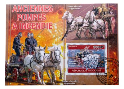 купить Того квартблок из марки "Старые пожарные насосы"