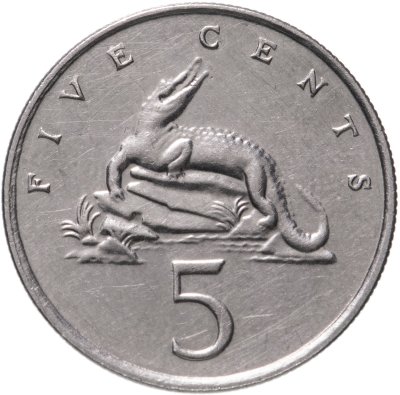 купить Ямайка 5 центов (cents) 1991