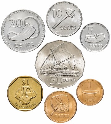 купить Остров Фиджи набор 1976-1995 (7 штук)