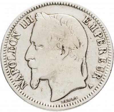 купить Франция, 1 франк 1866-1868