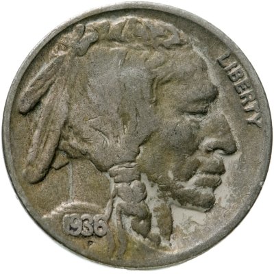 купить США 5 центов 1936 "Buffalo Nickel" S