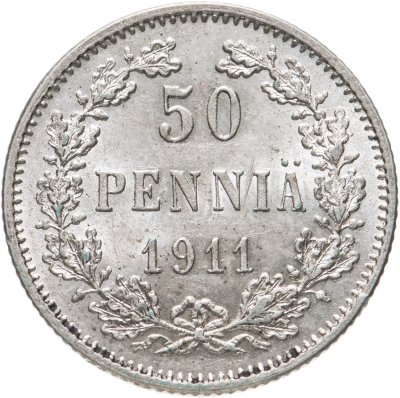 купить 50 пенни (pennia) 1911 L