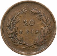 купить Португалия 20 рейс (reis) 1891
