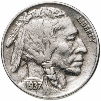 купить США 5 центов (cents) 1937 D Buffalo Nickel знак монетного двора: "D" - Денвер