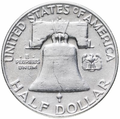 купить США 50 центов (1/2 доллара, half dollar) 1952 Франклин