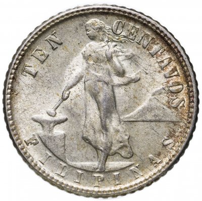 купить Филиппины 10 сентаво (centavos) 1944