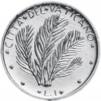купить Ватикан 1 лира 1973