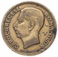 купить Румыния 20 леев (lei) 1930 Портрет Кароля II "раковина и крыло"
