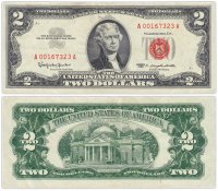 купить США 2 доллара 1963 (Pick 382a)