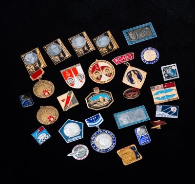 купить Случайный знак на космическую тематику, СССР, 1950-1980 гг.