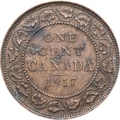 купить Канада 1 цент (cent) 1917