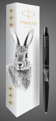 купить Шариковая ручка Parker Jotter XL LIMITED EDITION 2023 (символ года) в подарочной упаковке, цвет: Black, стержень: Mblue, Покрытия: PVD-покрытие, лак, нержавеющая сталь, 2026 г.