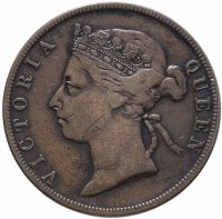 Купить Британский Гондурас 1 цент (cent) 1889