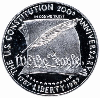 купить США 1 доллар 1987 год "200 лет конституции"