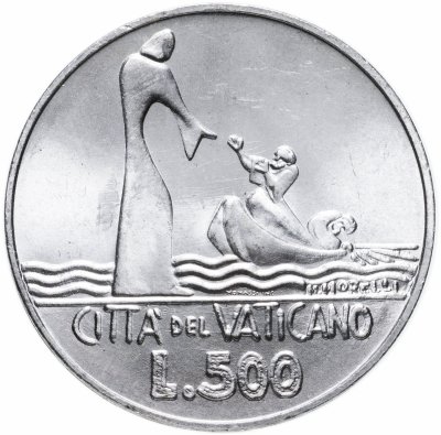 купить Ватикан 500 лир (lire) 1978