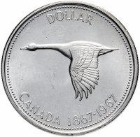 купить Канада 1 доллар (dollar) 1967 "100 лет Конфедерации"