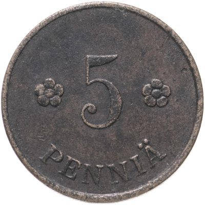 купить Финляндия 5 пенни (pennia) 1922