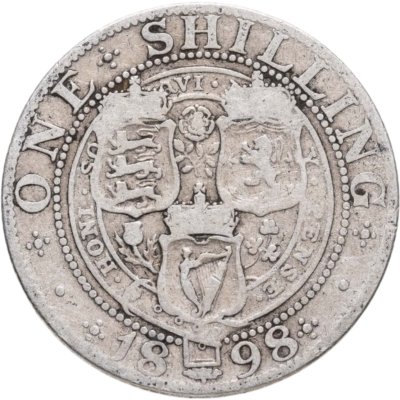 купить Великобритания 1 шиллинг (shilling) 1898