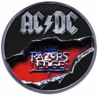 Купить Острова Кука 10 долларов 2019 "AC/DC The razors edge", в футляре с сертификатом