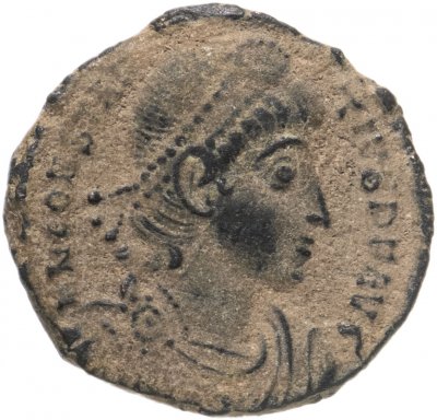 купить Римская империя, Констанций II, 337-361 годы, нуммий.