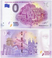 купить 0 евро (euro) "Дворец герцогов Брагансских в Гимарайнше" 2019 1-серия (NEW)