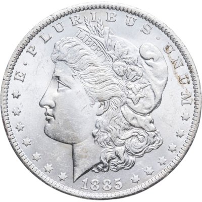 купить США 1 доллар (dollar) 1885 "Доллар Моргана" O Доллар Моргана знак монетного двора: "O" - Новый Орлеан